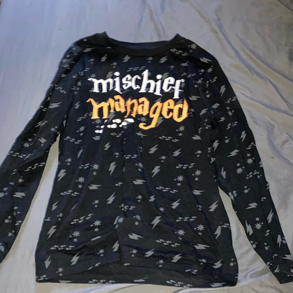 Harry Potter mischief managed long sleeve